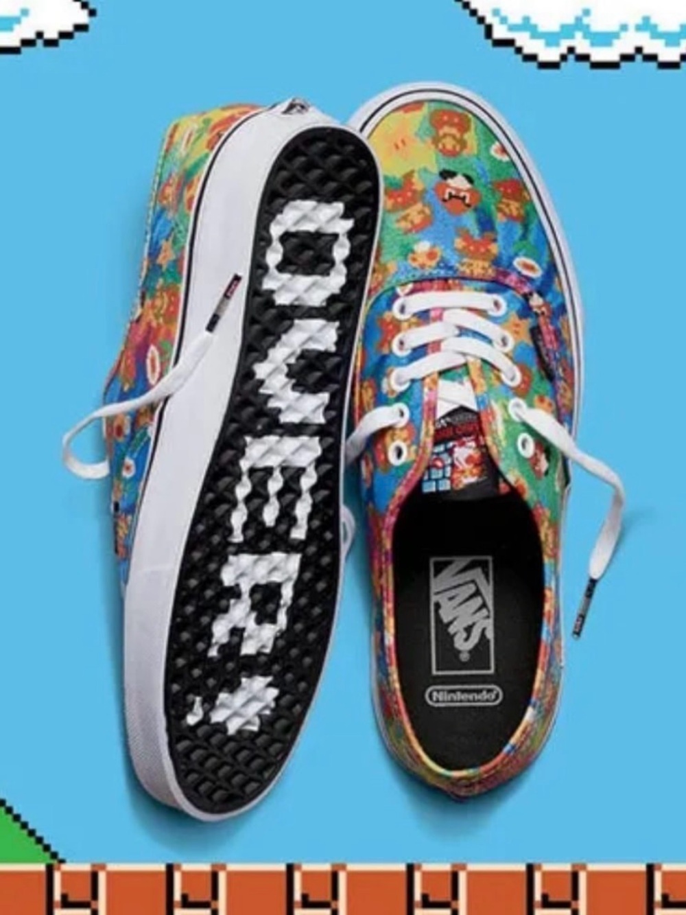 Vans Authentic Nintendo Super Mario Bros Tie-Dye